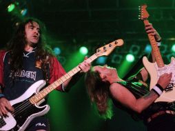 Iron Maiden celebró 40 años de carrera a mediados de abril. NTX / ARCHIVO