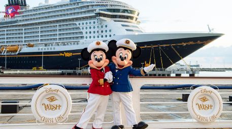 Disney Cruise Line celebra 25 años de su primer viaje en altamar. ESPECIAL/CORTESÍA DISNEY CRUISE LINE.