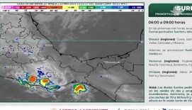 Así afectará la primera tormenta invernal a México
